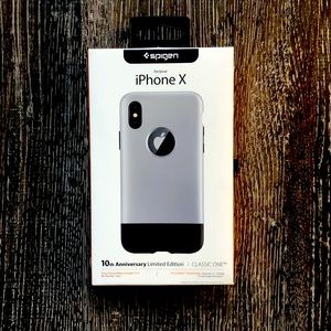 Spigen iPhone X 10th anniversary classic one case